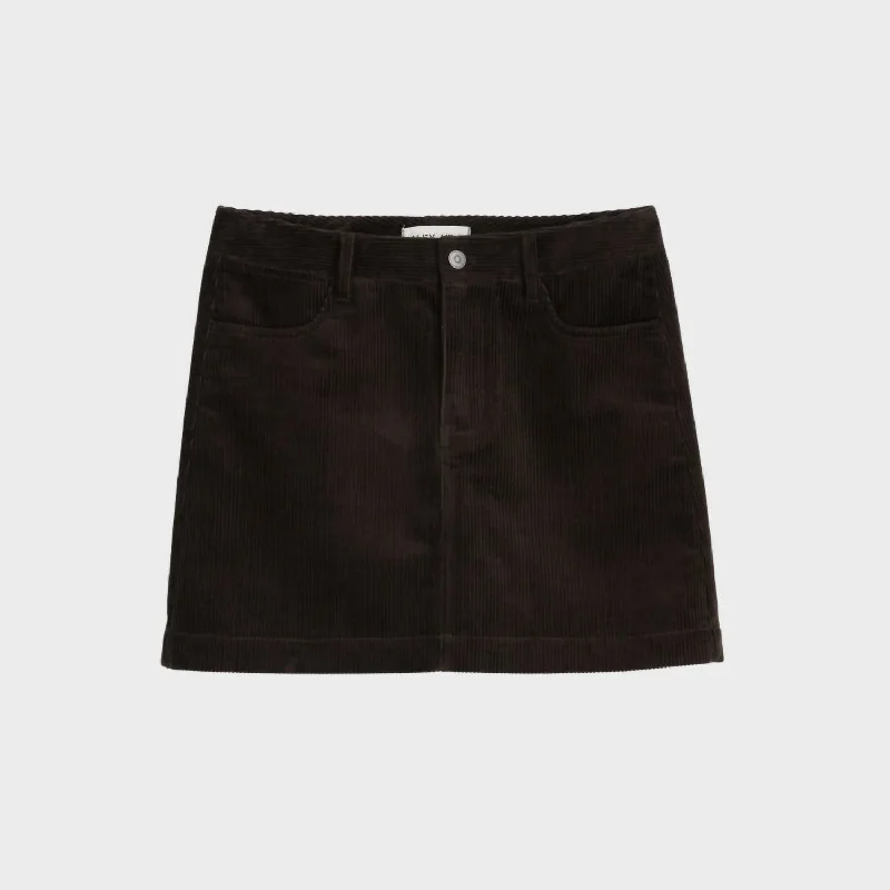 Timeless Women's Apparel Camden Skirt In Black