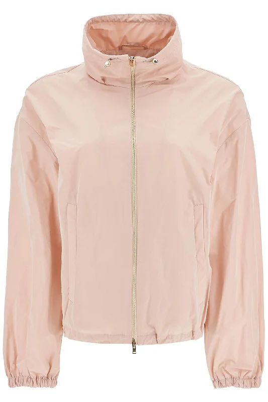 Women's Night-Out Outfit Herno Women's Short pink Techno Taffeta Jacket Made In Italy