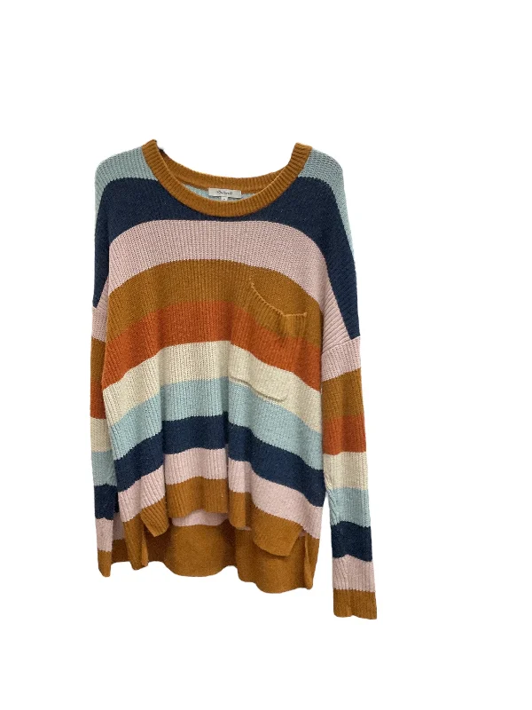 Sweater By Madewell In Striped, Size: M