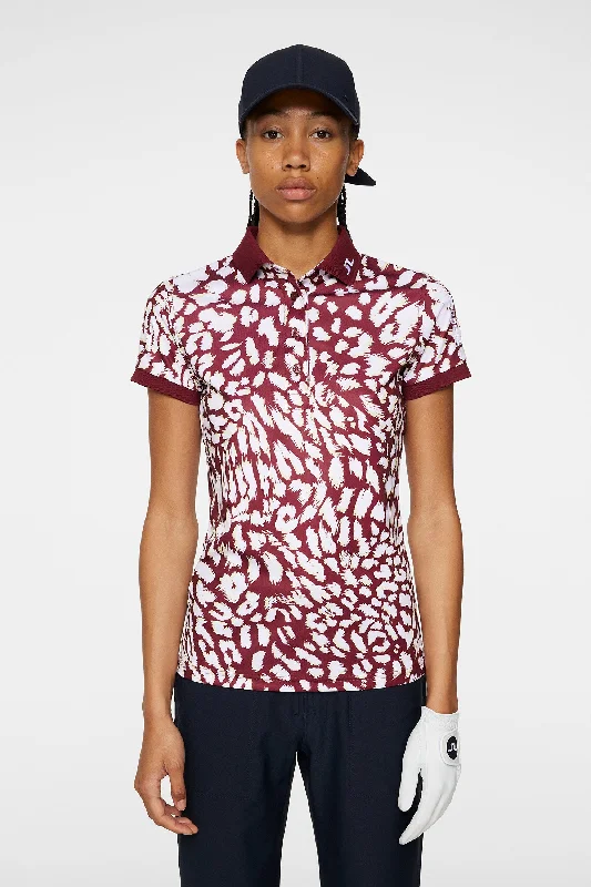 Fashion Sale Women's Trendy Attire Women's Tour Tech Print Polo