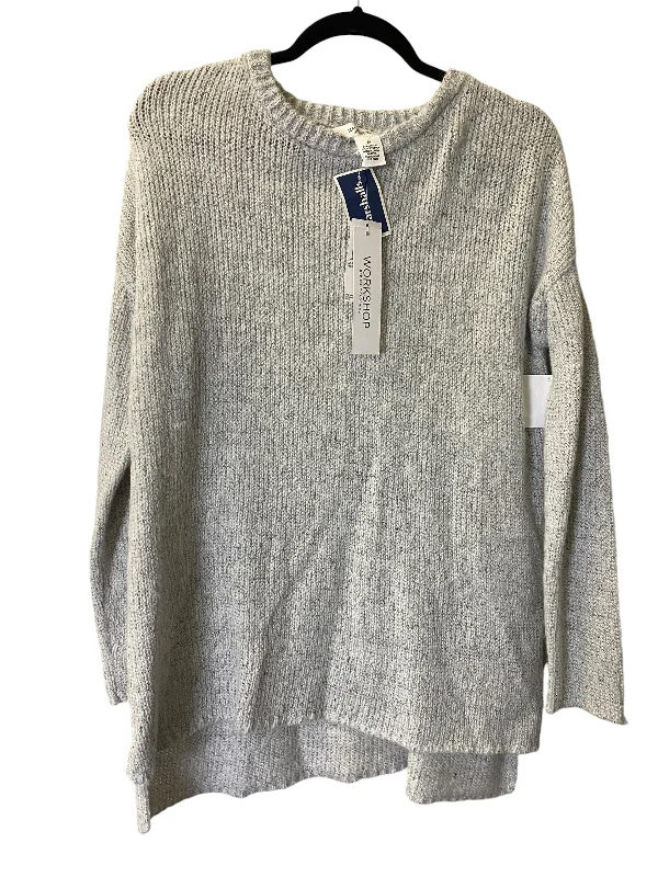 Sweater By Workshop In Grey, Size: M