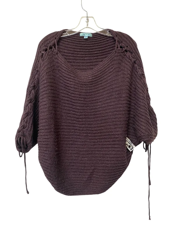 Sweater By She + Sky In Purple, Size: Onesize