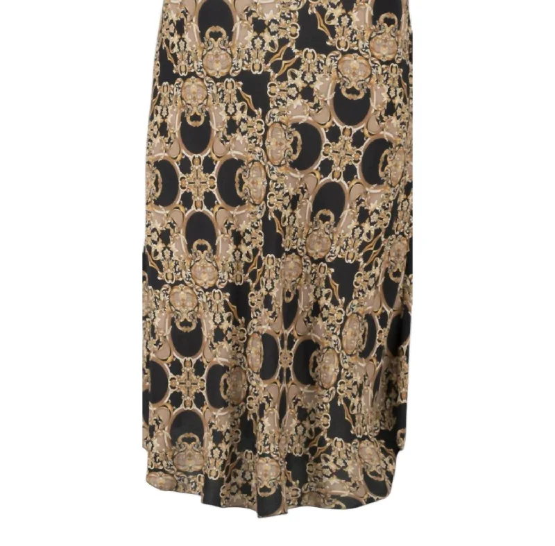 Women's Activewear Apparel Harmony Midi Skirt In Baroque Print