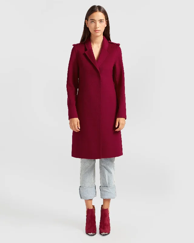 Women's Clothing Jealousy Belted Wool Blend Coat