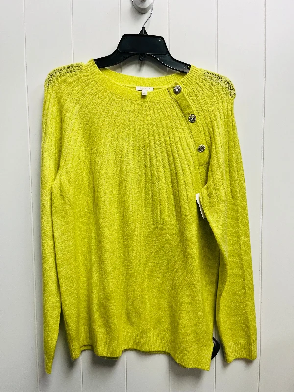 Sweater By Talbots In Green, Size: S