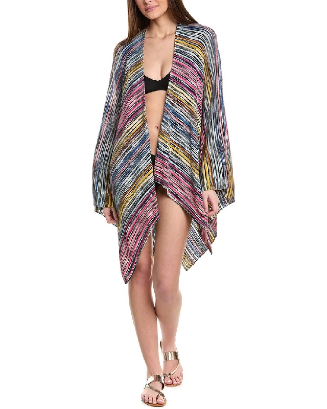 Women's Plus-Size Garments Missoni Wool-Blend Cape