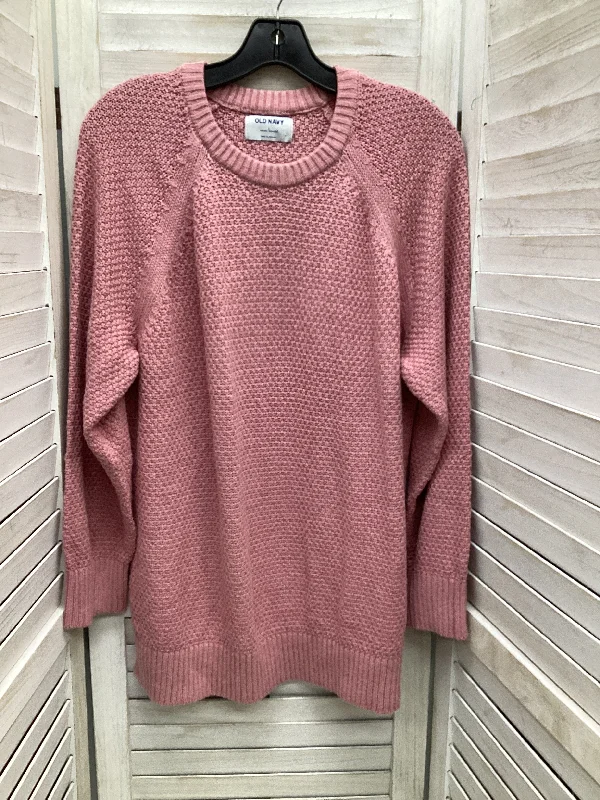 Sweater By Old Navy In Pink, Size: L