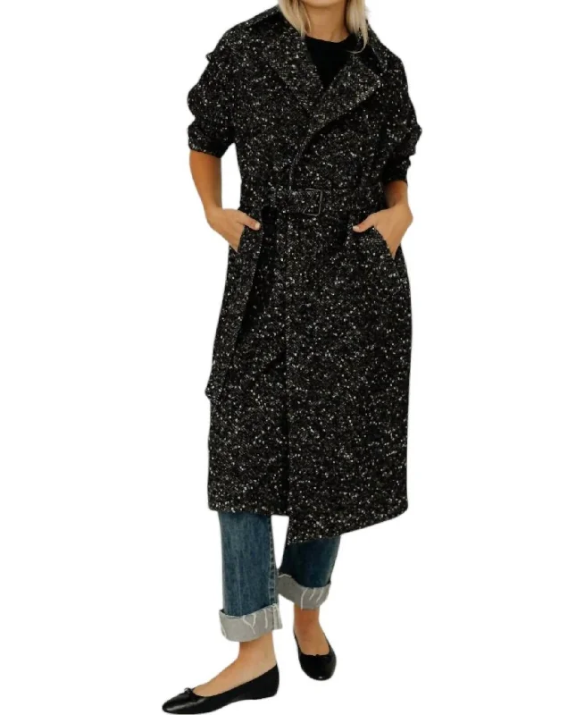 Women's Casual Apparel Horia Coat In Black