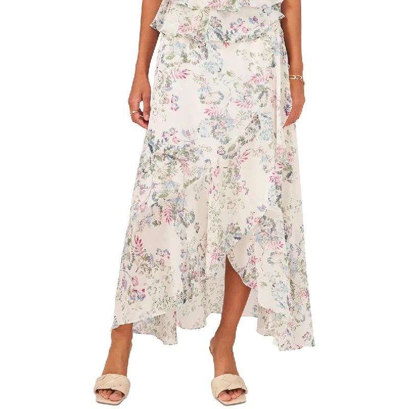 Charming Women's Outfit For Special Occasions Plus Breezy Dandelion Womens Dandelion Tiered Maxi Skirt