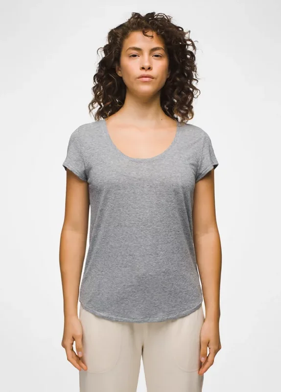 Women's Stylish Casual Garments Women's Cozy Up Scoop Neck Tee