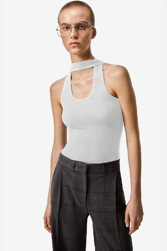 Budget-Friendly Fashion Women's Tailored Outfit Ribbed Top