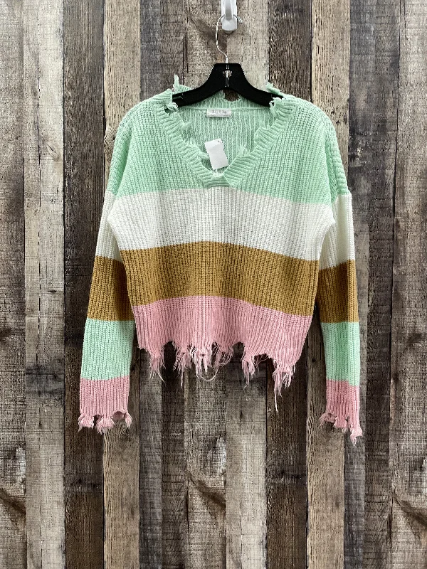 Sweater By Jolie In Multi-colored, Size: L