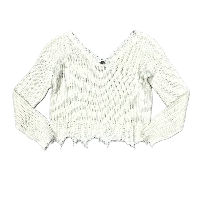 Sweater By 4s13nna In White, Size: L