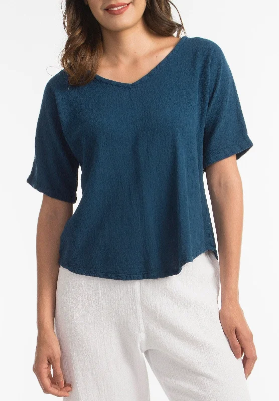 Chic & Cozy Collection Mary Top 100% Cotton Gauze New Colors!