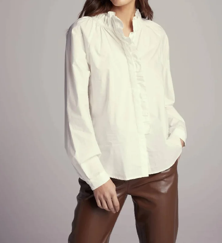 Effortless Style, Endless Impact Lark Shirt In White