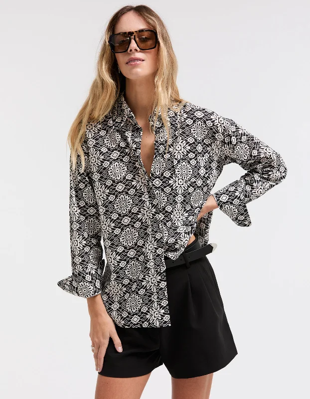 Exclusive Deals Online Florence Shirt - Black/White