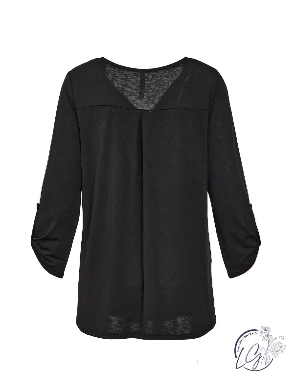 Limited Stock Black Classic Top by Dear Scarlett