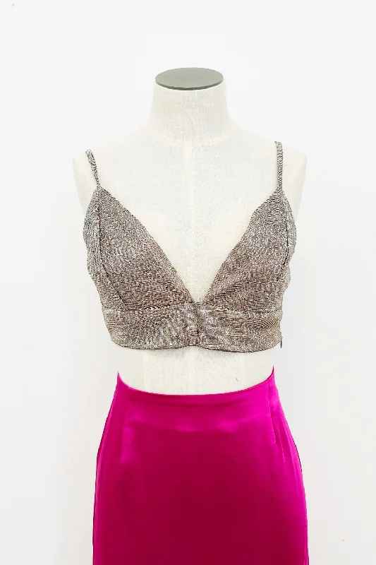 The Latest Trends Shine Bright Glitter Bralette