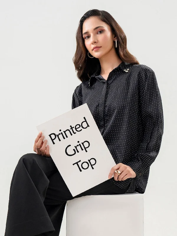 Exclusive Fashion Deals Printed Grip Top