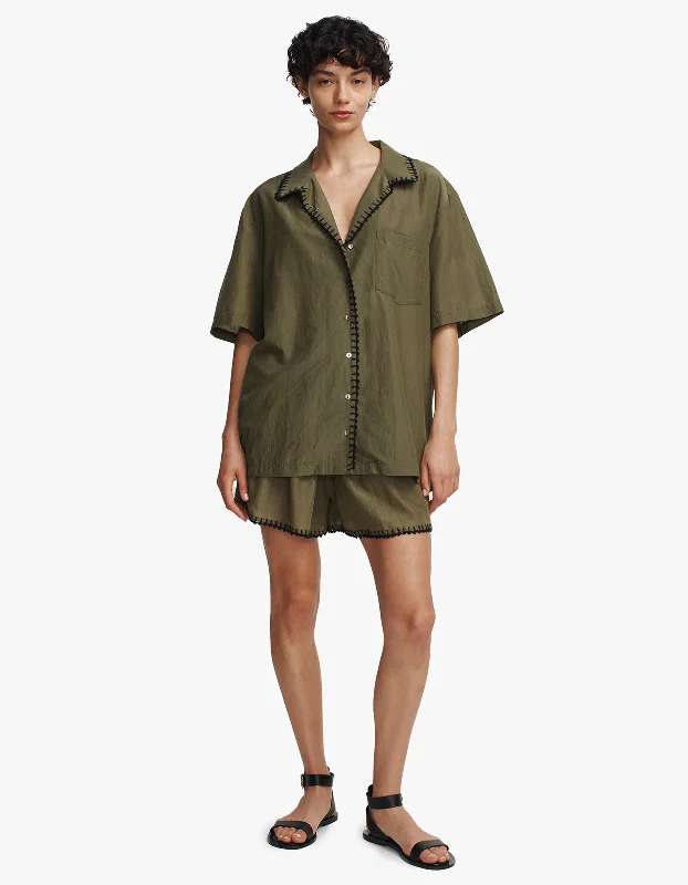 Ride The Style Wave Symi Shirt - Olive