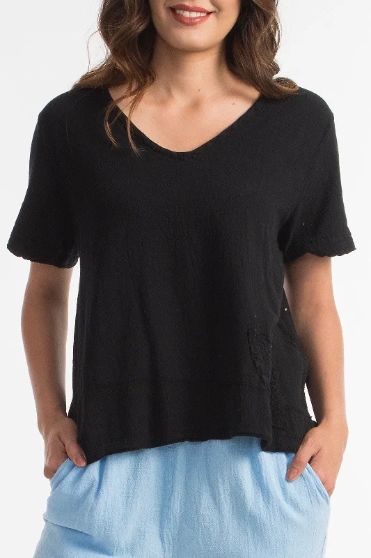 Fashion-Forward Cora Top- Cottonways Favorite