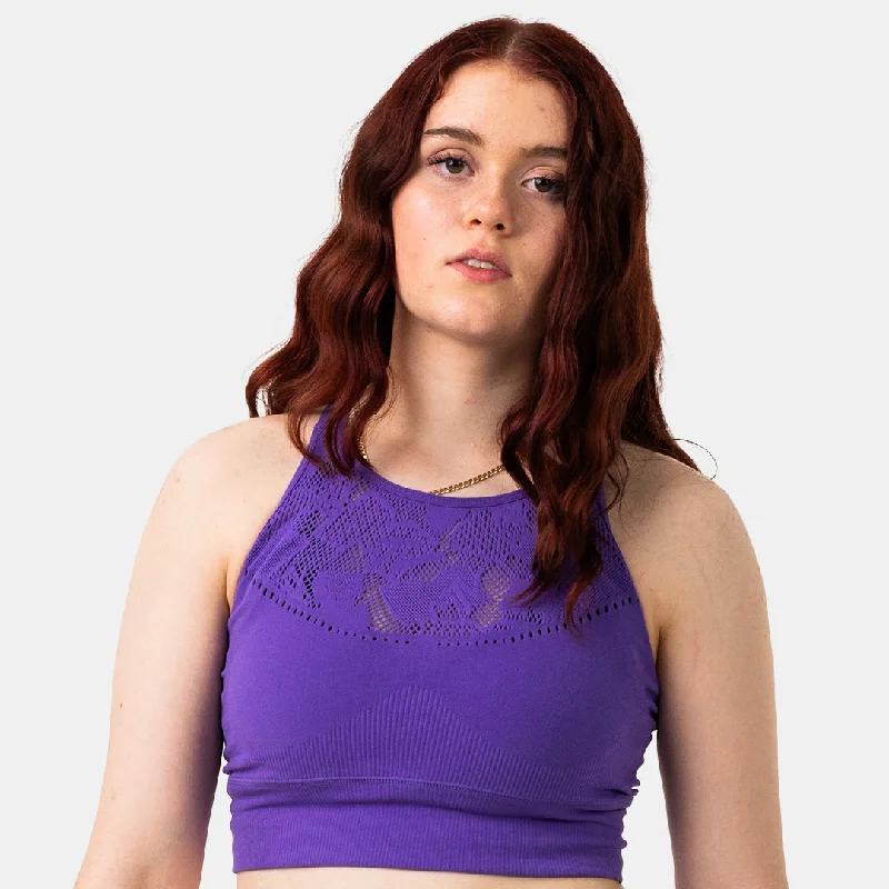 Chic & Cozy Collection MTV WOMEN'S SPORTY SCULPT LONGLINE SEAMLESS BRA