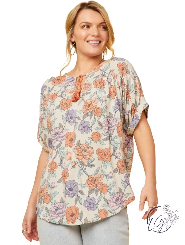 Evening Elegance Laugh Is Home Dolman Top