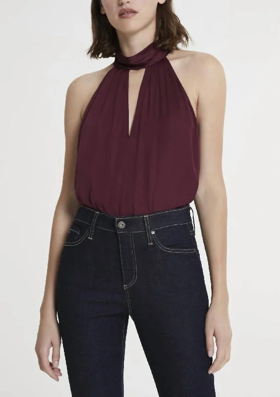 Unleash Your Trend Driven Style Honor Top In Plum