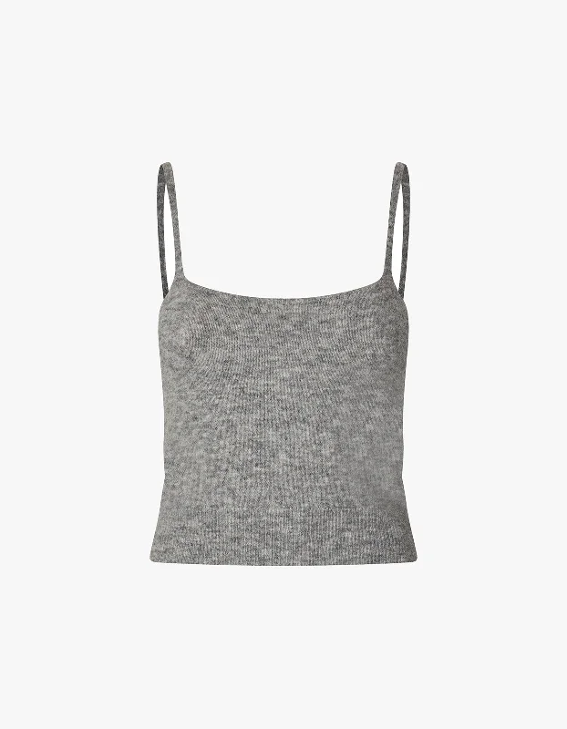 Comfortable Chic Sanoura Top 15556 - Grey Mel