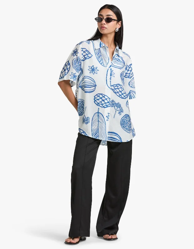 Effortless Style, Endless Impact Mila Shirt - Blue