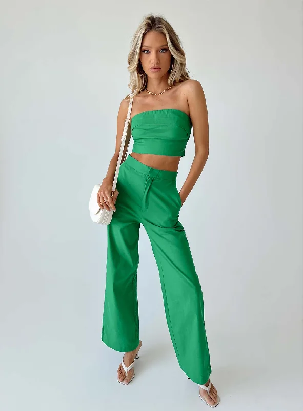 High-End Style Discounts Aiden Set Green