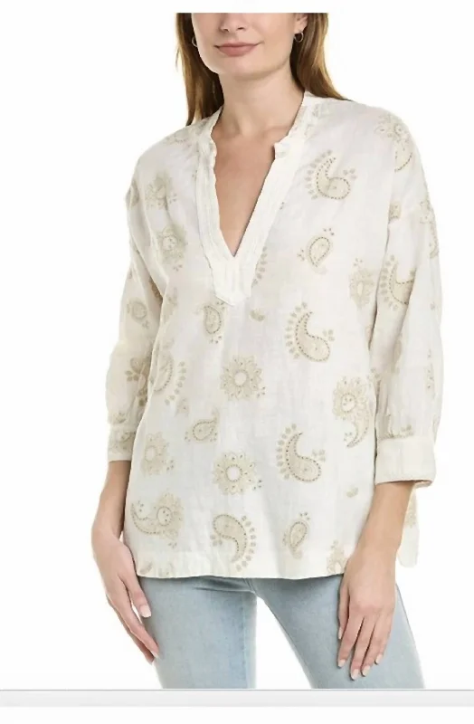 Save Big Skyler Top In White