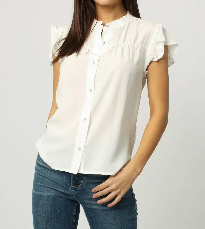 Huge Discounts This Week Stephany Top In White