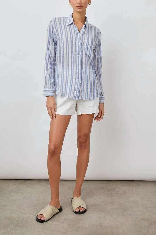 Timeless Elegance Sale Charli Shirt In New Haven Stripe