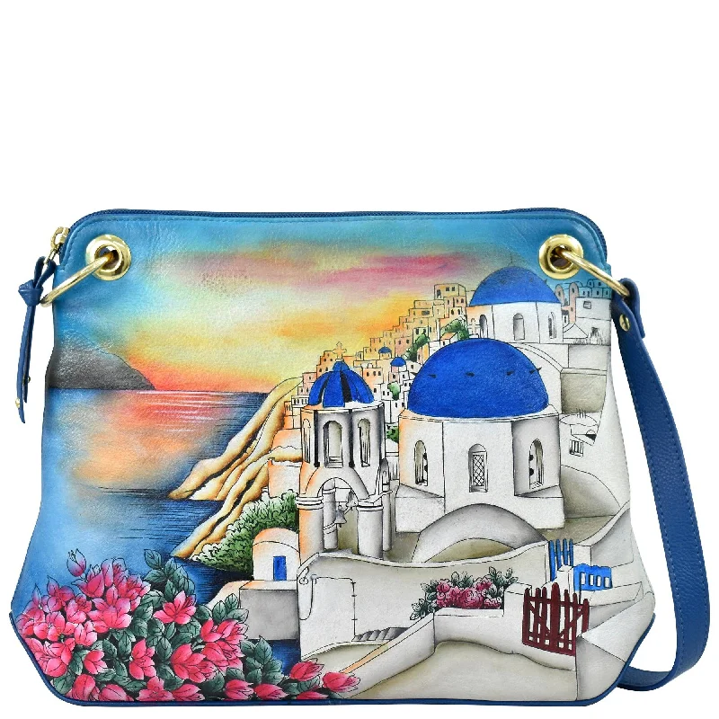 Cozy Chic Promotions Hand Painted Crossbody sling bag - 713