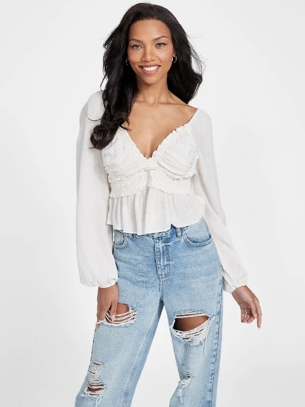 Fashion Sale Luna Ruffle Top