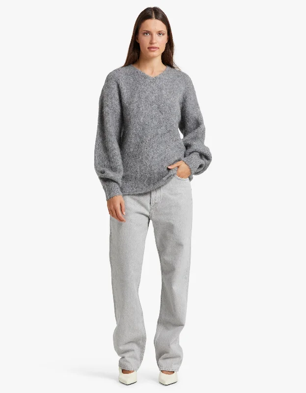 Shop Sales The Alexandra Knit - Grey Marle