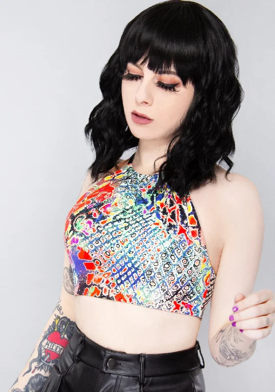 Limited Time Offers Bite Me Halter Bra Top