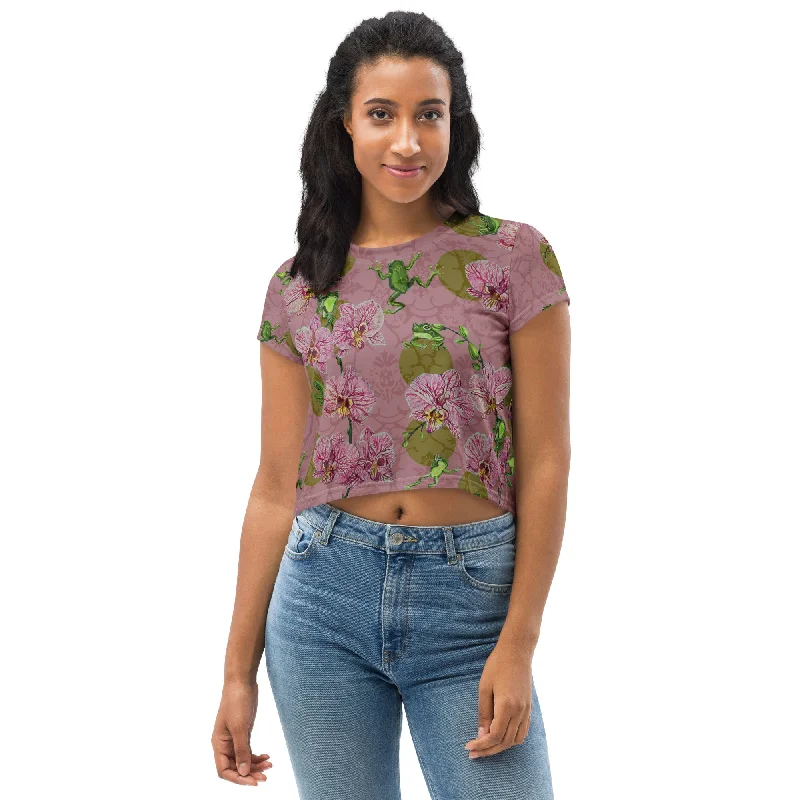 Women's Plus-Size Outfit Fortuna Major Crop Tee