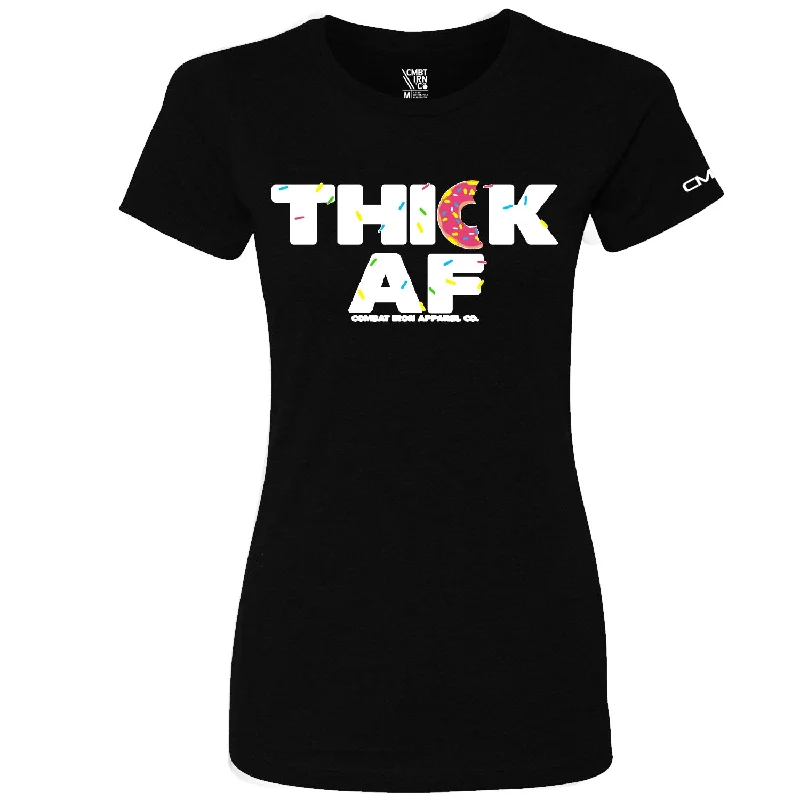 Women's Seasonal Clothing Thick AF Donut Edition Women's T-shirt