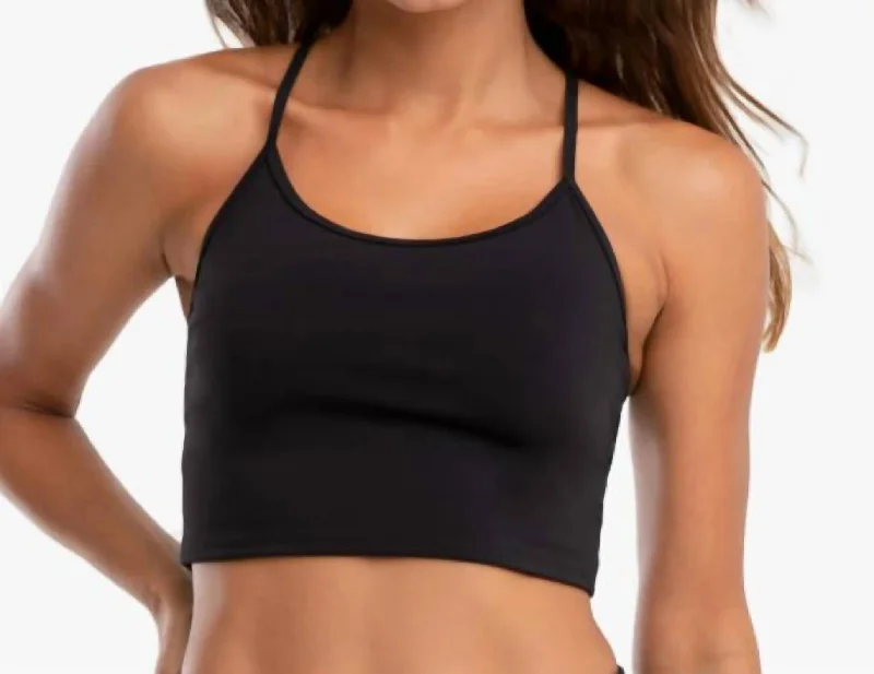 Women's Activewear Apparel Leah Blackout Sports Bra