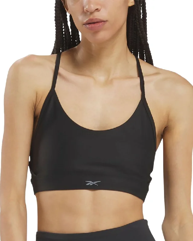 Affordable Women's Clothing Reebok Lux Strappy Sports Bra