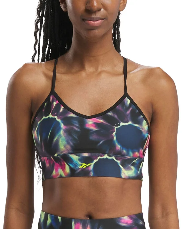 Women's Loungewear Clothes Reebok Train AOP Bra