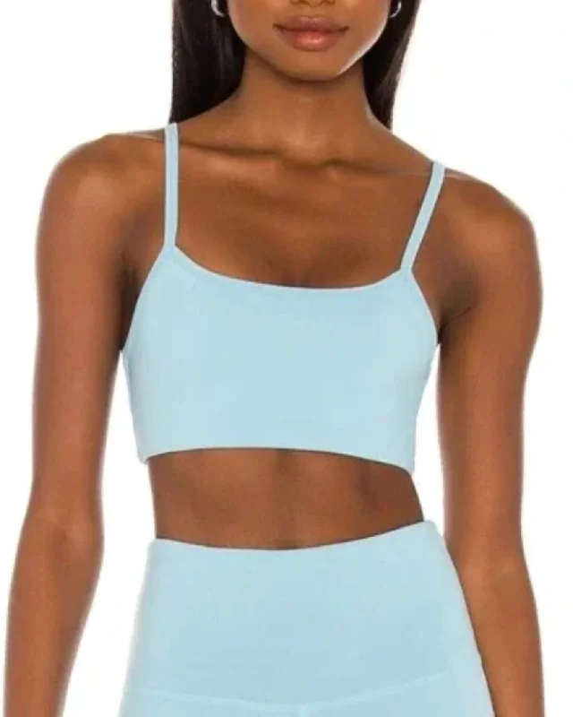 Women's Casual Apparel For Weekends Rocky Bra In Blue Oasis