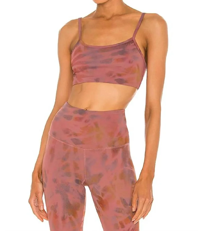 Fashionable Women's Casual Apparel Rocky Bra In Passion Tie Dye