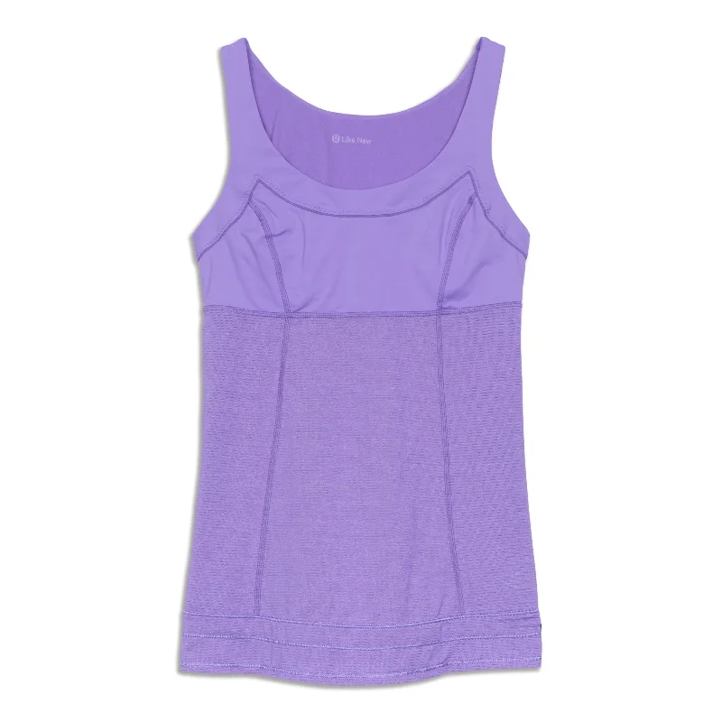 Affordable Luxury Women's Apparel Run Ta Ta Topper Tank Top - Resale