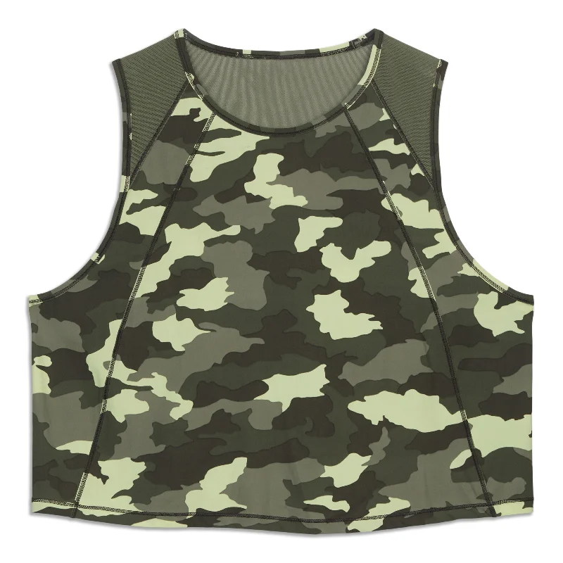 Women's Clothes And Apparel Sculpt Cropped Tank Top - Resale