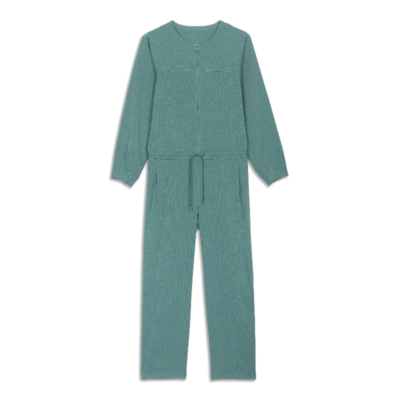 Women's Outfit Zippered Jumpsuit - Resale