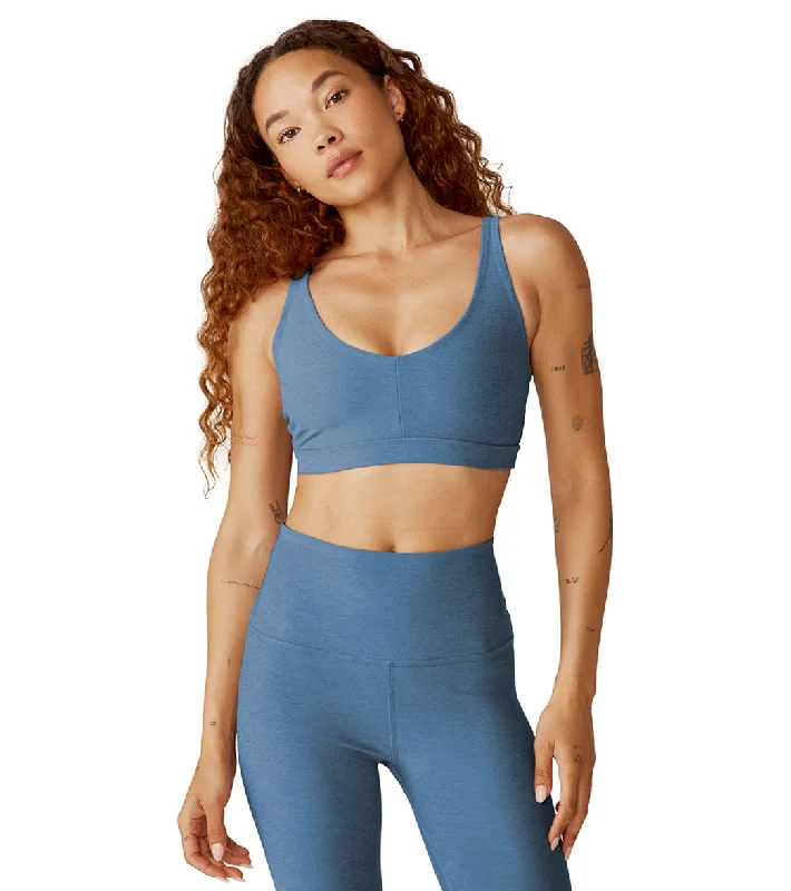 Women's Charming Outfit For Events Beyond Yoga Spacedye Embody Bra Sky Blue Heather