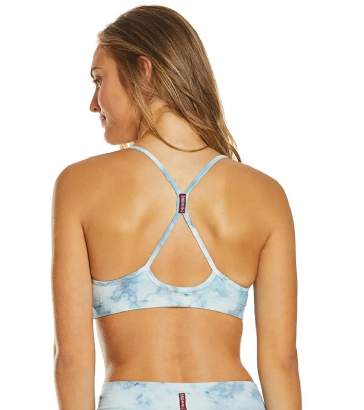 Women's Vintage Garments Hard Tail Freestyle Yoga Sports Bra Moonstone Ombre Lava